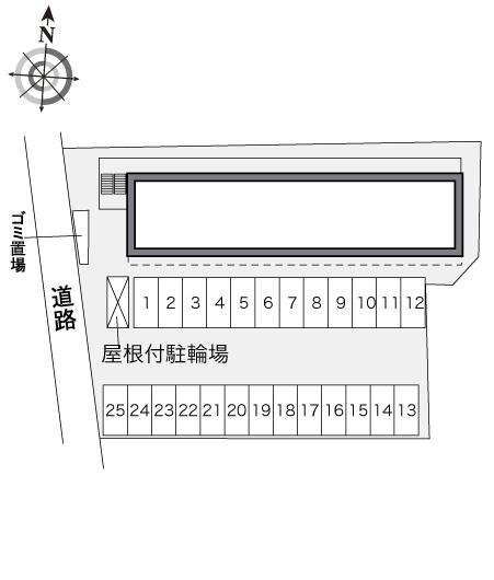 ＩＥＹＡＳＵ(33864)の駐車配置図