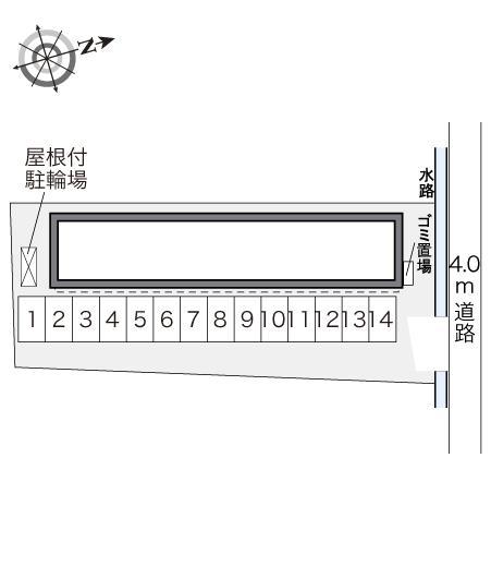 ＭＯＭＯ(23328)の駐車配置図