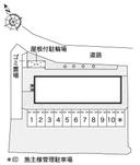 アビタシオン上原(43492)の駐車場