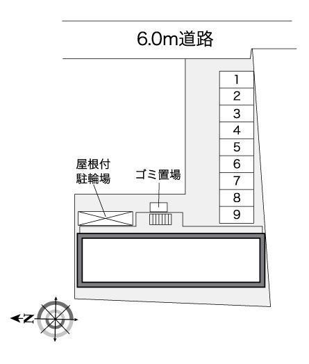 曽我部(25148)の駐車配置図