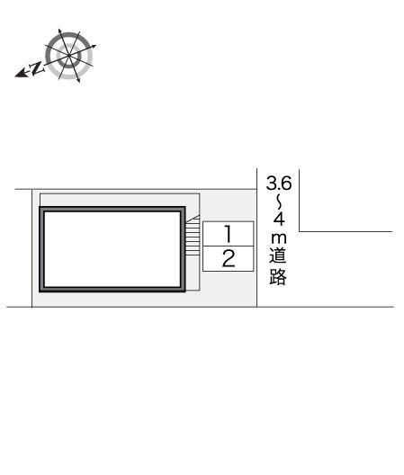 ファーレ(13043)の駐車配置図