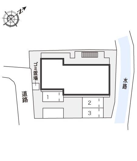 ウィル(24914)の駐車配置図