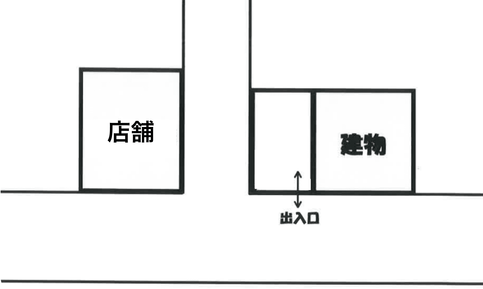 野上駐車場Ｂの駐車配置図