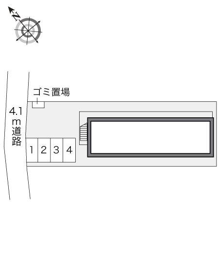 コージー・シェル(21104)の駐車配置図