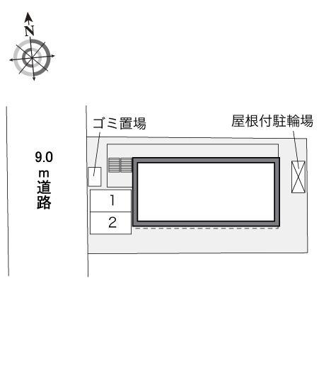 栞ＴＯＤＡ(34548)の駐車配置図
