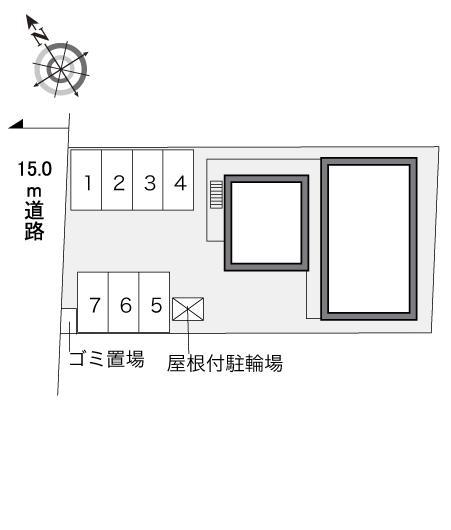 ビッグバレー(33788)の駐車配置図