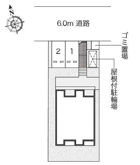 高島一丁目(55024)の駐車配置図