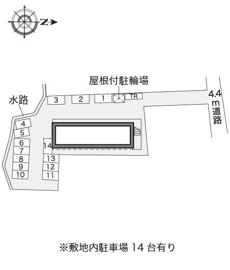 つぬが(16282)の駐車配置図