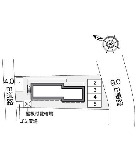 はなみずき(25442)の駐車配置図