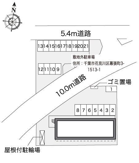 ジョセリーヌ(32549)の駐車配置図