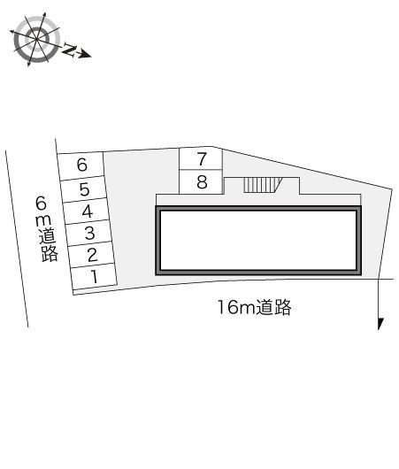 ＫＯＪＩＭＡ(12716)の駐車配置図