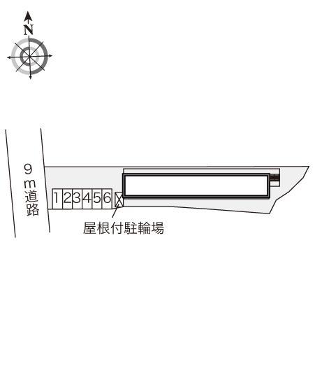 サンシャイン北条(20780)の駐車配置図