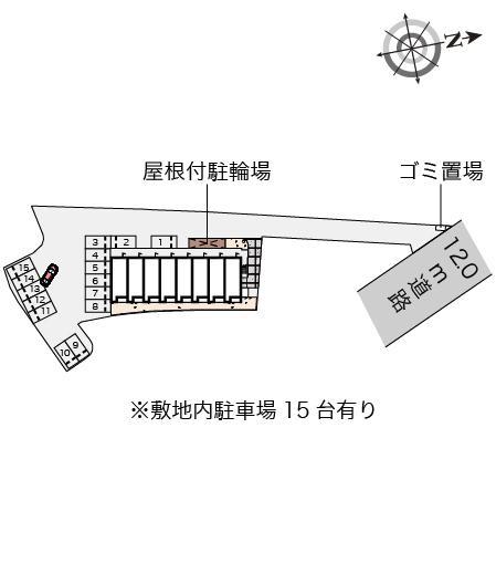 セフィーロⅡ(55465)の駐車配置図
