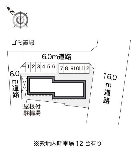 ウェンブリー(28894)の駐車配置図