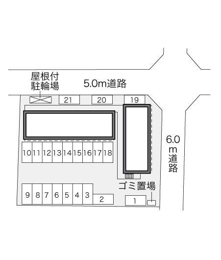 アヴニール(27872)の駐車配置図