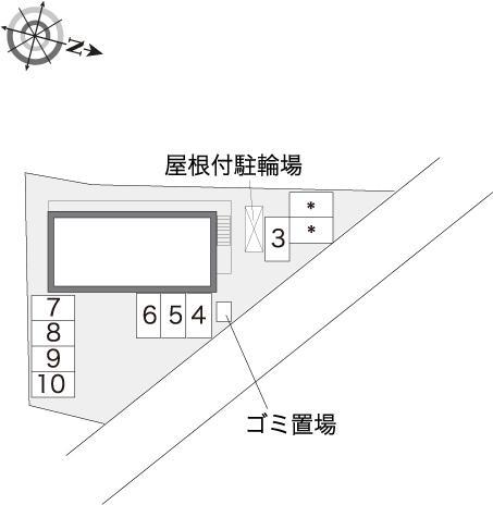 パレ　ロワイヤル(28992)の駐車配置図