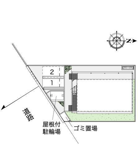 車屋(43397)の駐車配置図