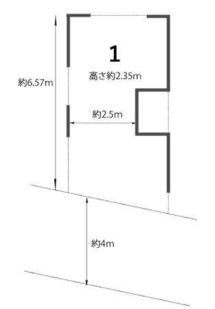 原町1丁目駐車場の駐車配置図