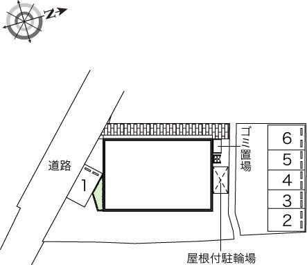 フェリーチェ２号館(45904)の駐車配置図