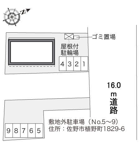スパイラル(34464)の駐車配置図