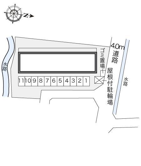 ＪＵＮ東野(22809)の駐車配置図