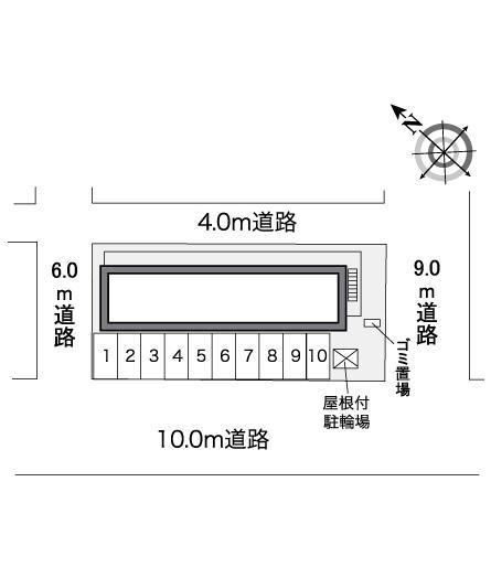 ルネッタ(39240)の駐車配置図