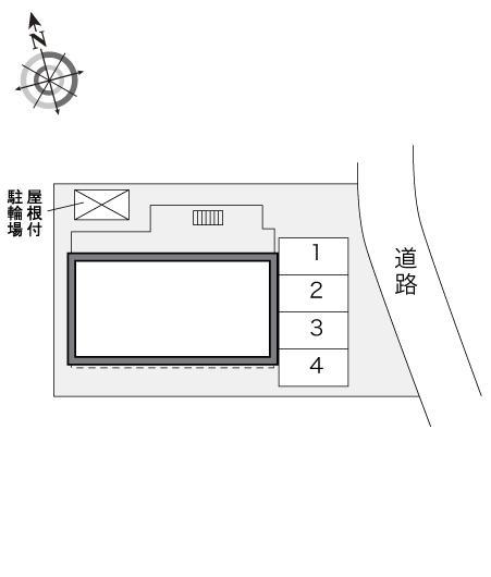 ピュアガーデンⅡ(28873)の駐車配置図