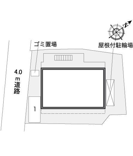 湘南(37998)の駐車配置図