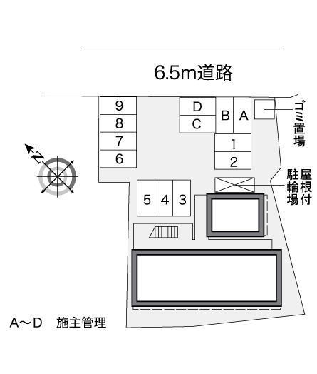 エクレール(38687)の駐車配置図