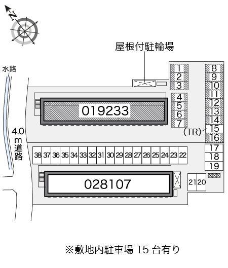 天神林(19233)の駐車配置図
