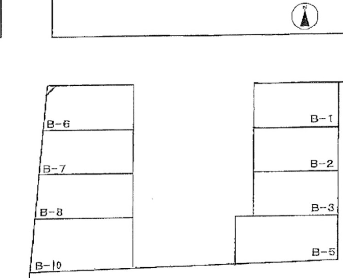 小林南駐車場の駐車配置図