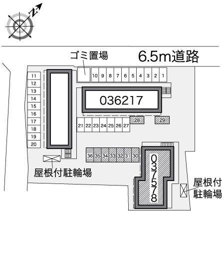 プリミエール(37578)の駐車配置図