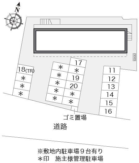 Ｔ４ＳＨＩＮＥ(10380)の駐車配置図