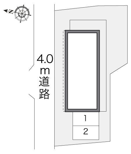 南林間第１(17230)の駐車配置図