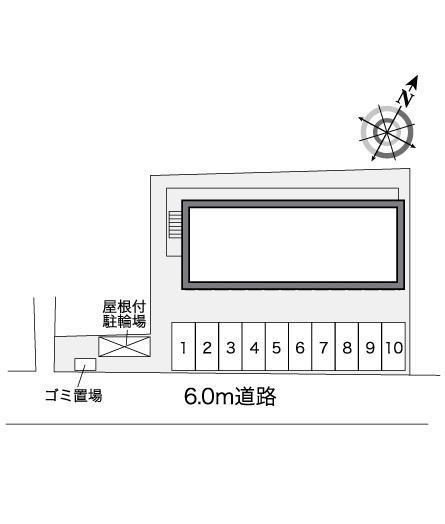 タチバナ(27014)の駐車配置図