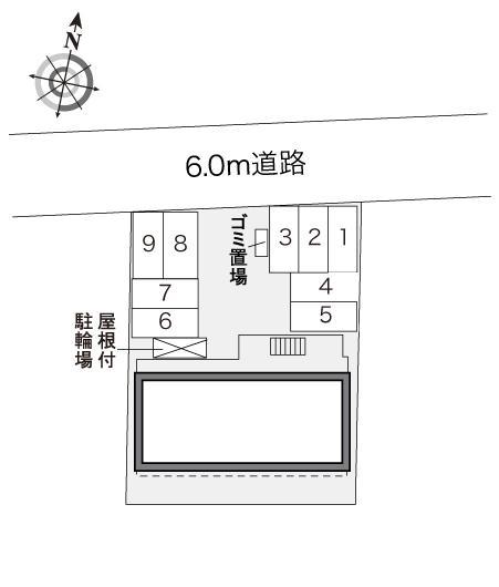 ＰｒｅｓｉｄｅｎｔⅡ(24967)の駐車配置図
