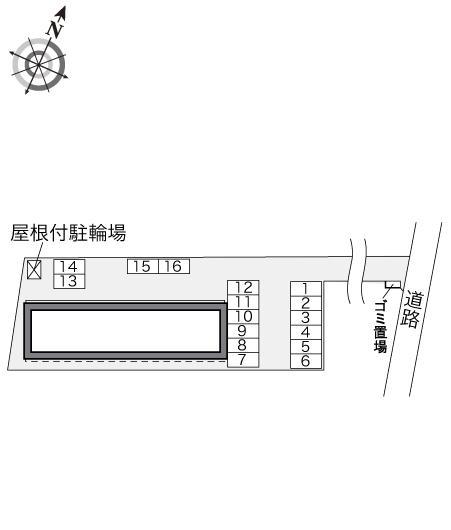 サンシャイン大前(31831)の駐車配置図