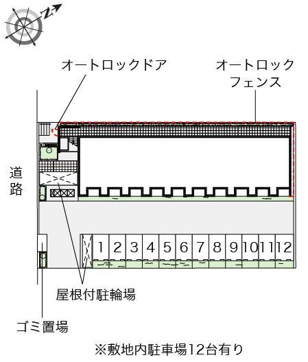 光荘(52871)の駐車配置図