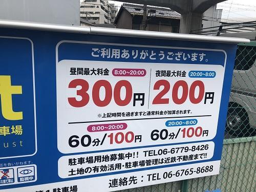 Pat東住吉区北田辺2丁目第1駐車場の外観・駐車場イメージ2枚目