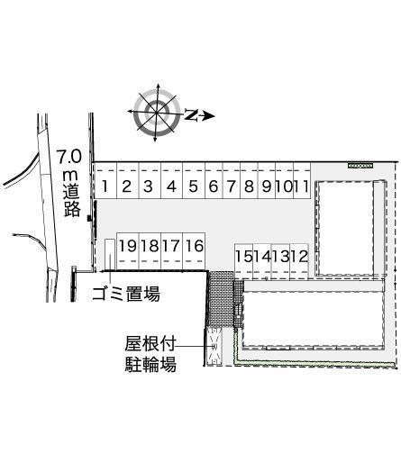 Ｋ＆Ｒ(43106)の駐車配置図