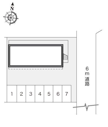 カーサエスペランサ(15138)の駐車配置図