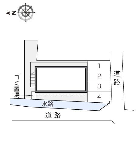 佐賀Ⅲ(16763)の駐車配置図