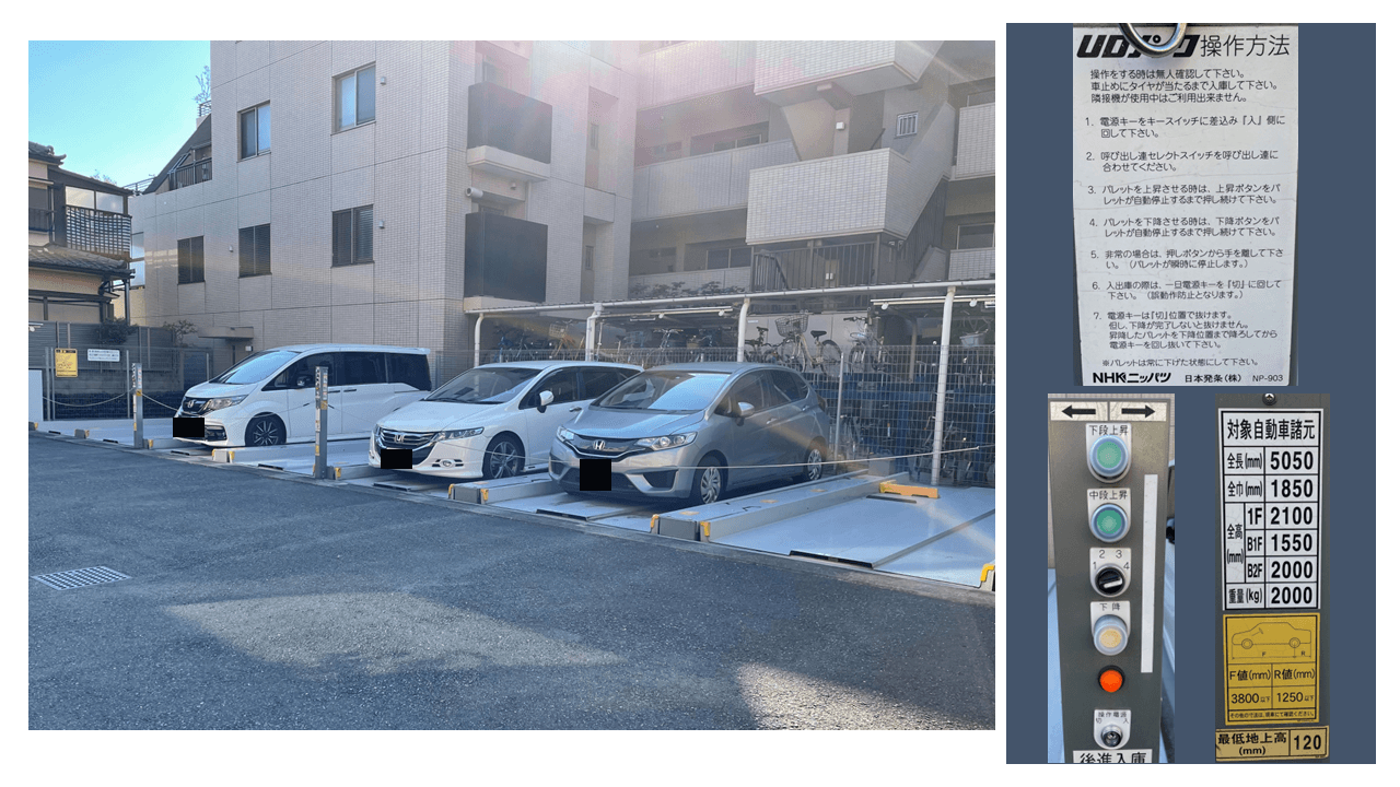 中村南３丁目駐車場の外観・駐車場イメージ1枚目