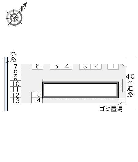 西尾いまがわ(19425)の駐車配置図