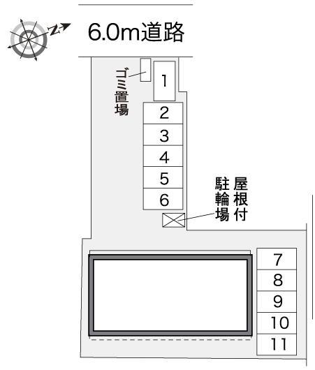 ラッキーパーソン(32305)の駐車配置図
