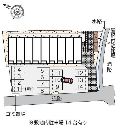 クレイノグローリーⅡ(58312)の駐車配置図