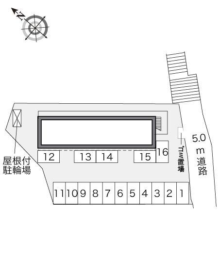 花陽(33613)の駐車配置図