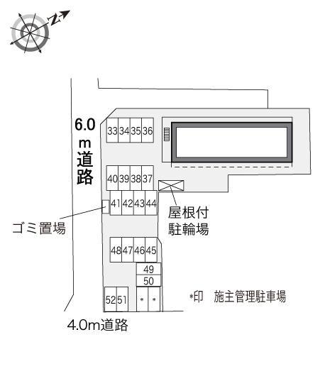 エスピナカⅢ(33745)の駐車配置図