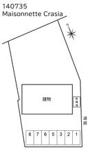 Ｍａｉｓｏｎｎｅｔｔｅ Ｃｒａｓｉａの駐車場