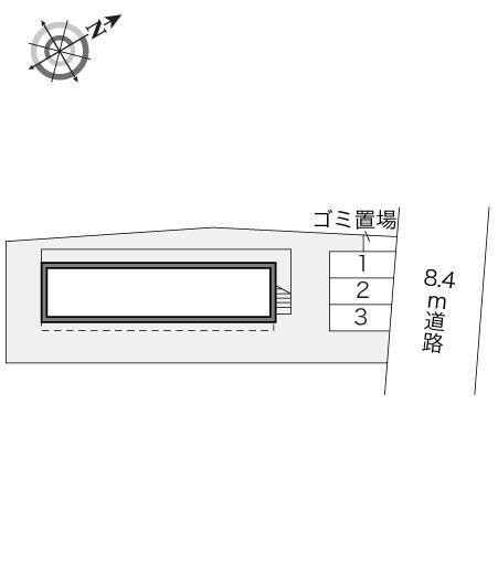ＰＥＡＣＥ(16243)の駐車配置図